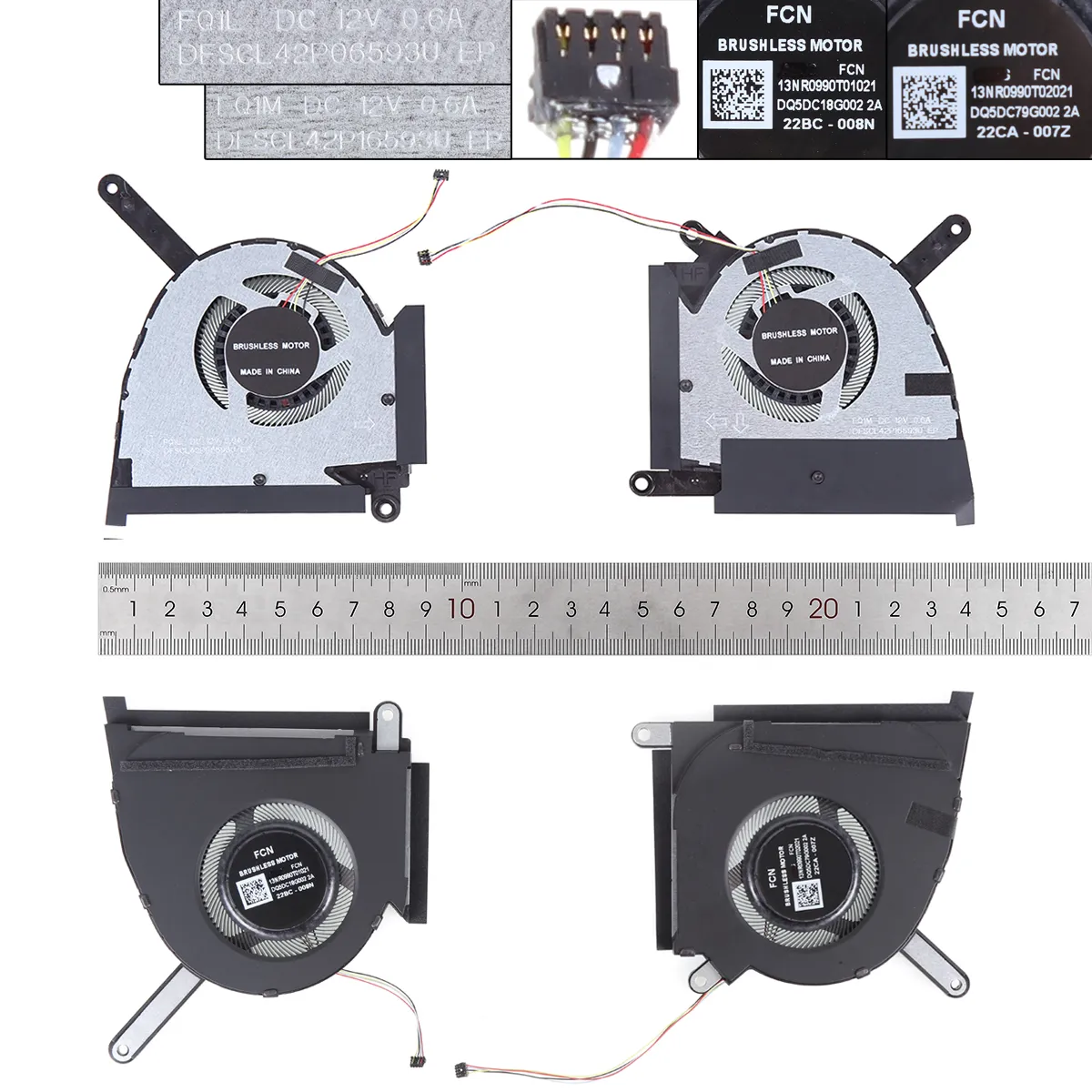 Picture of ASUS FX517 FX517Z FX517ZR ZC AIR 2022 12V （L+R ORG）